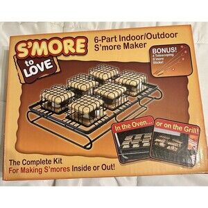 Smore 6-part Indoor/Outdoor Smore Maker Kit Camping Equipment Oven Campfire